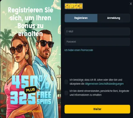 Snatch Registration